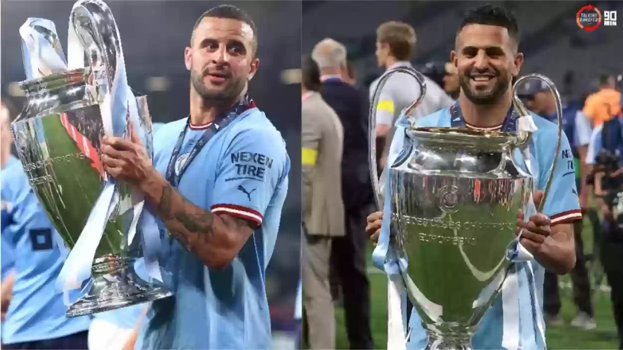 الأهلي السعودي يدخل في مفاوضات مع كايل ووكر