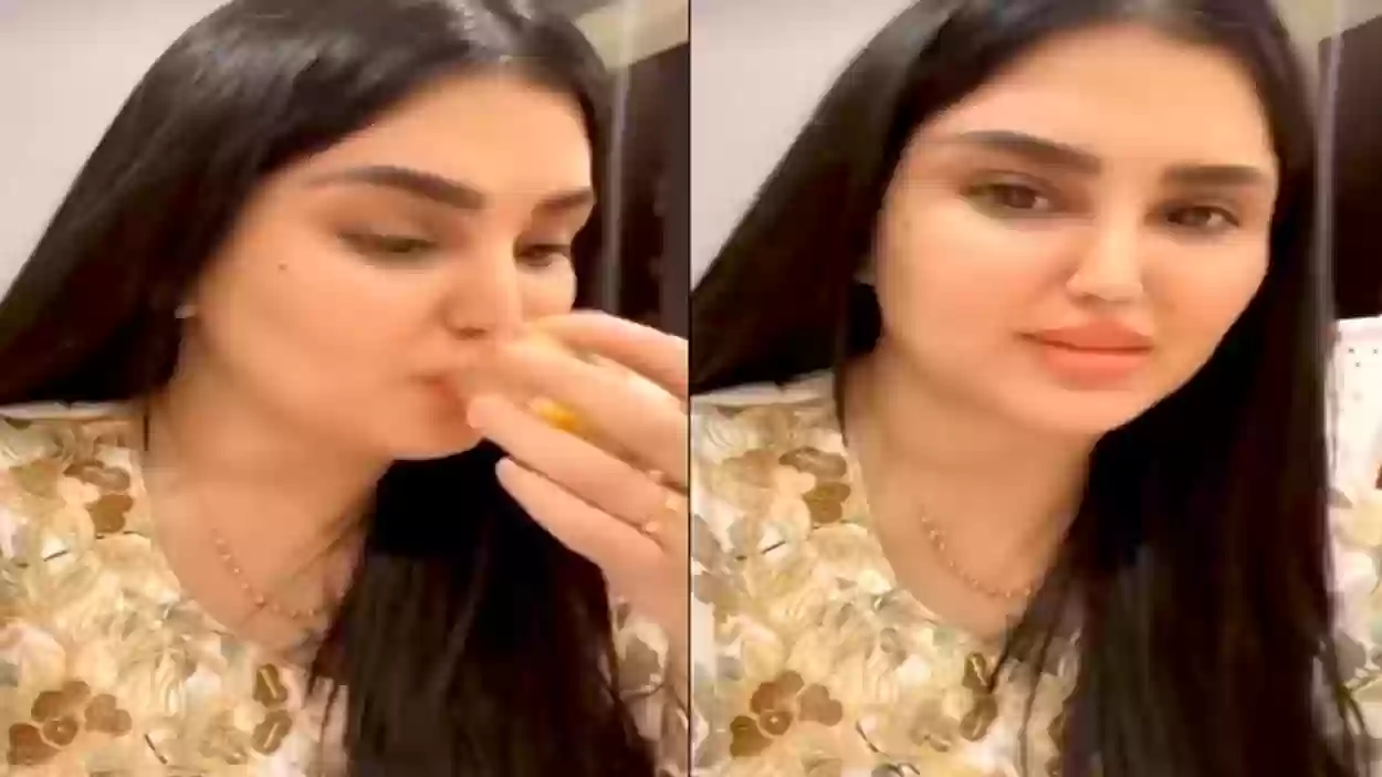 بعباءة لون السماء وتاتو الظهور الأول لـ ميعاد العسيري