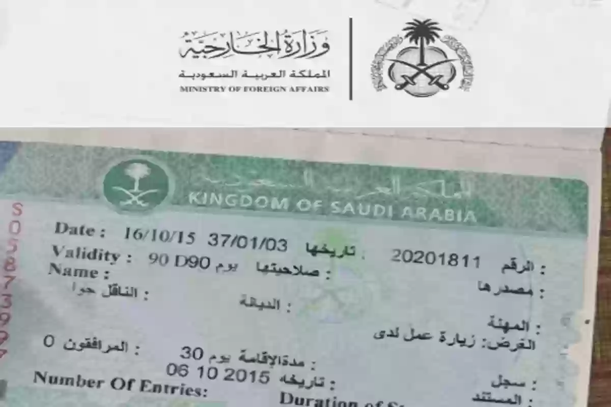 كم رسوم تأشيرة العمل المؤقت