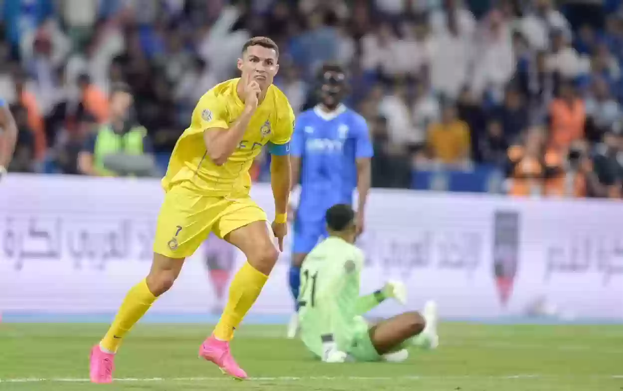 رونالدو النصر بطل كأس الملك وهدافه