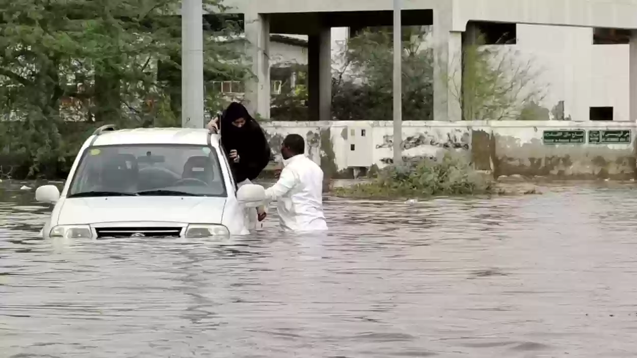 السعودية اليوم تشهد سيول وأمطار غزيرة