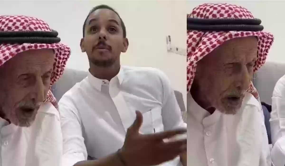 مواطن سعودي مسن يكشف عن راتبه بشركة