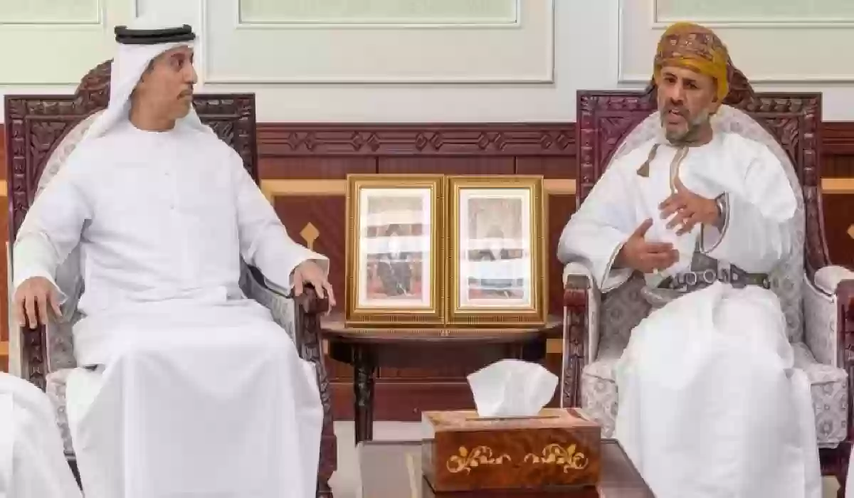 رئيس جامعة السُّلطان قابوس يستقبل وزير التربية والتعليم الإماراتي.