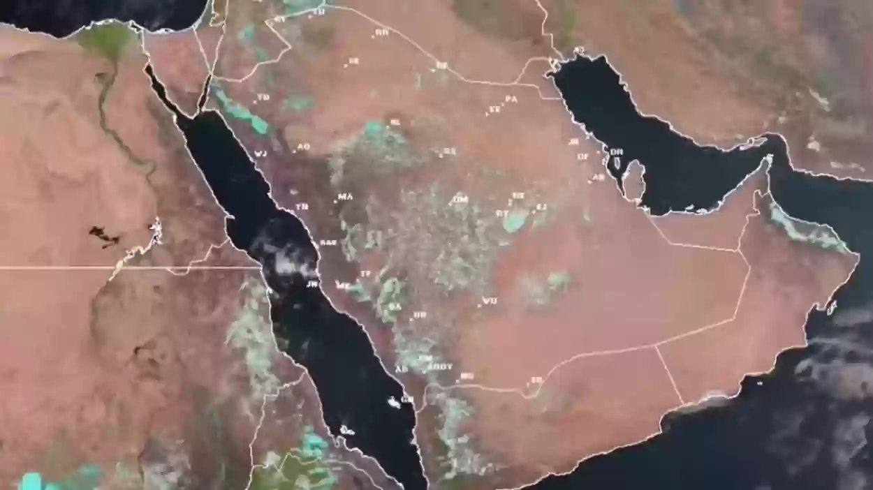 مركز الأرصاد السعودي يطلق الإنذار الأصفر