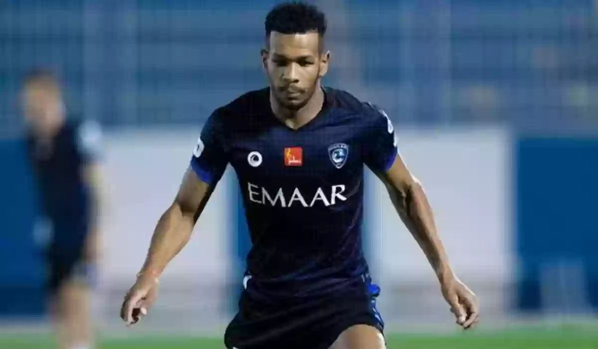 نجم نادي الهلال السعودي يصرح