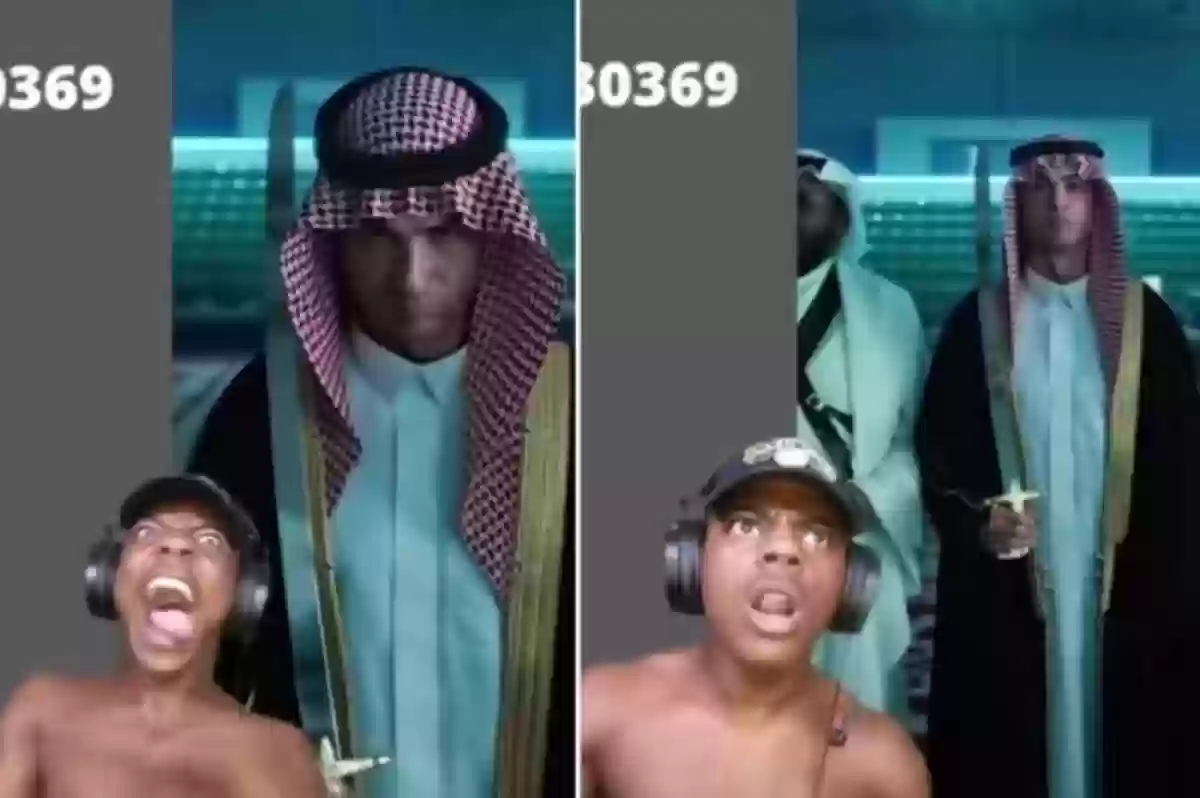 هستيرية اليوتيوبر الأمريكي عند رؤية