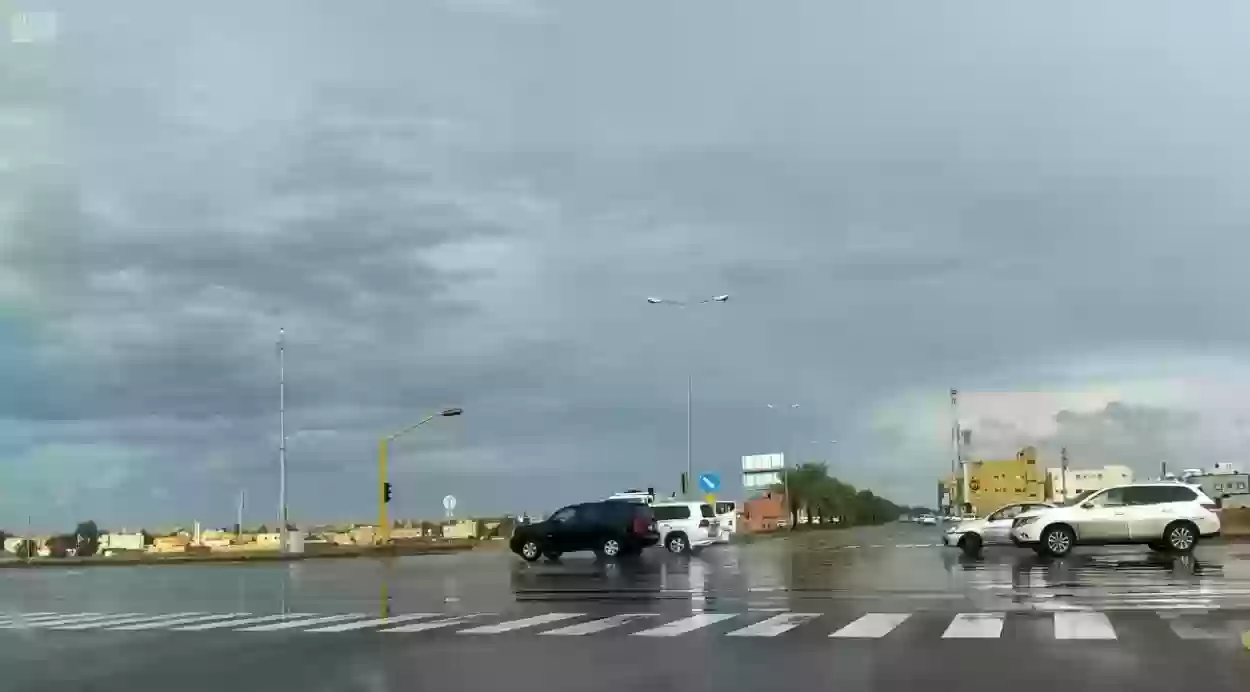 هطول الأمطار الرعدية وسيول على هذه المناطق