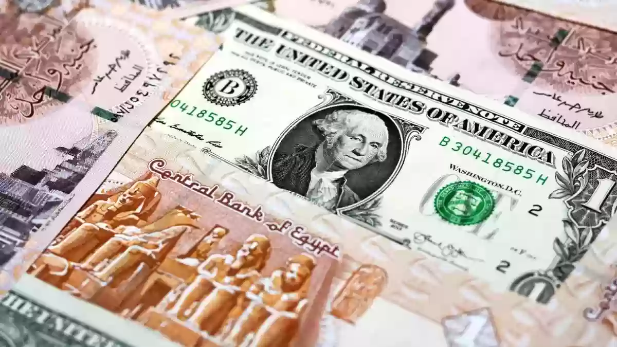 سعر الدولار الأمريكي مقابل الجنيه المصري